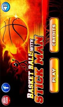 Basketball with Stickman游戏截图1