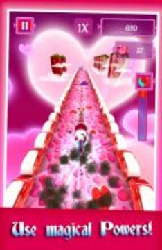 Unicorn Valentine Sky Rider 3D游戏截图3
