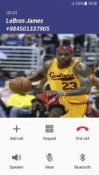 Fake Call LeBron James游戏截图2