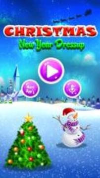 Christmas New Year Dressup游戏截图1