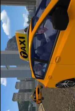 City Taxi 3D:Crazy Taxi Driving Parking 3D游戏截图2