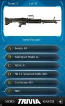 Name that Gun Trivia游戏截图4