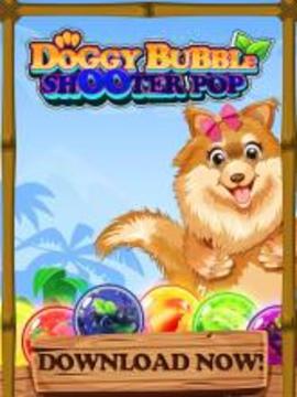 Doggy Bubble Shooter Rescue游戏截图1