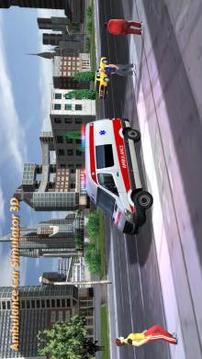 Ambulance Car Simulator 3D游戏截图1