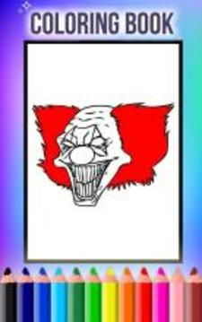 How To Color Pennywise IT (Pennywise Coloring)游戏截图4