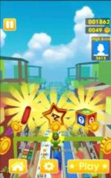 Subway Surf: Subway Hours - Holiday Christmas 2017游戏截图4