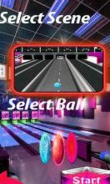 Galaxy 3D Bowling King Free游戏截图1