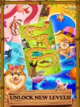 Doggy Bubble Shooter Rescue游戏截图3