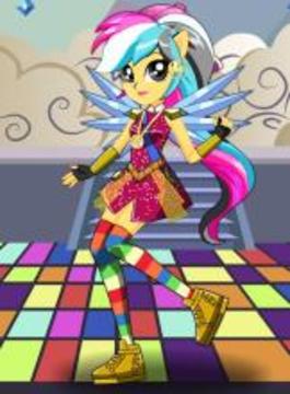 Dress up Rainbow Dash Dance Magic游戏截图1