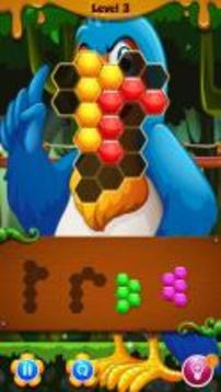 Parrot Hexagon游戏截图2