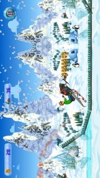 Ben Snowcross Hill Racing : Snow Race Game游戏截图3