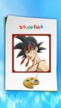 How to draw Dragon Ball Z Characters (DBZ Games)游戏截图1