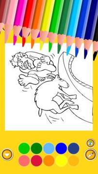 Coloring Book Troll Poppy游戏截图2