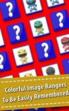 Memory Kids Rangers Toys游戏截图5