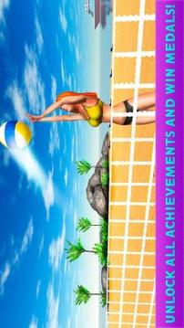 Girls Beach Volleyball Team游戏截图3