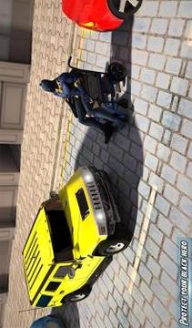 Save the Superheroes: Wheelchair Stunts游戏截图2