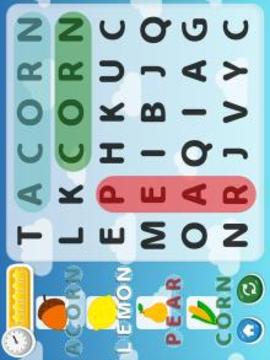 Educational Games. Word Search游戏截图1