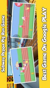 Subway Peppa Run Pig Game游戏截图2