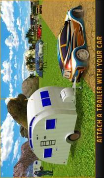 Camper Trailer Truck Simulator游戏截图2