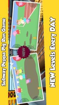 Subway Peppa Run Pig Game游戏截图3