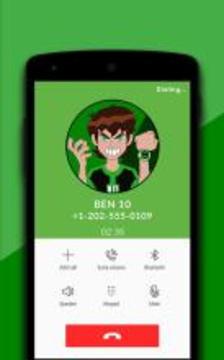 Ben 10 Fake Calling Simulator游戏截图2