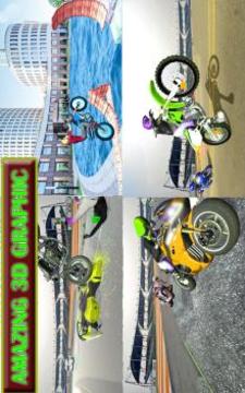 Tricky Bike Stunts Offroad Driving Master游戏截图5