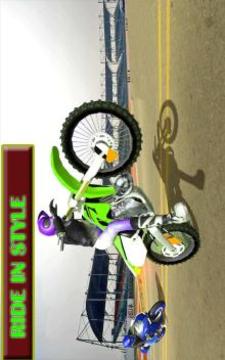 Tricky Bike Stunts Offroad Driving Master游戏截图1