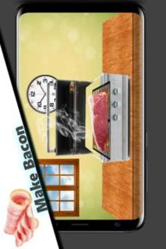 Bacon Maker -Cooking Games Free游戏截图2