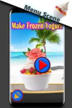 Frozen Yogurt - Cooking Fun Free Games游戏截图1