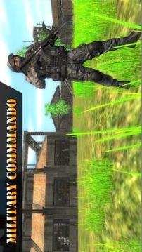 Frontline SSG Commando - Commando Mission Games 3d游戏截图1