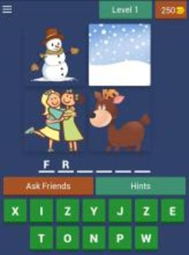 4 Pics 1 Animation Quiz游戏截图4