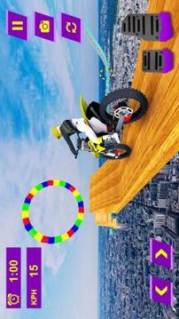 Impossible Tricky Bike Stunts 2018游戏截图2