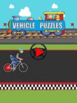 Vehicles Puzzles For Kids游戏截图1