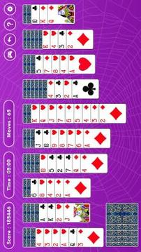 Classic Spider Solitaire游戏截图4