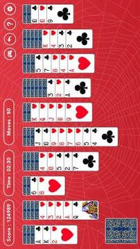 Classic Spider Solitaire游戏截图3