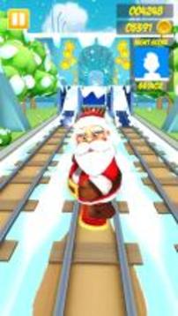 Subway Santa Surf Xmas Run游戏截图3