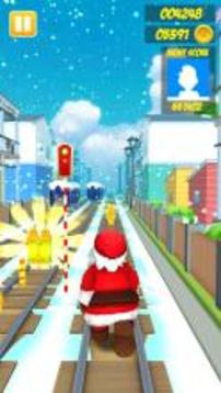 Subway Santa Surf Xmas Run游戏截图5