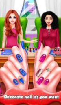 Christmas Nail Salon Makeover游戏截图4