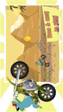 oggy motocross crazy racing游戏截图4