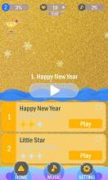 Piano gold Tiles 2018游戏截图5