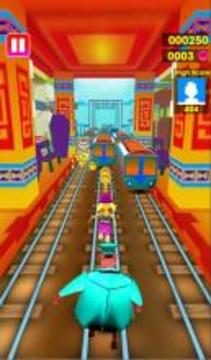 Subway Surf Ana Run 3D Game游戏截图1