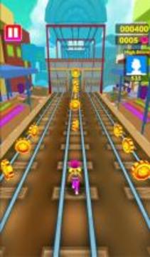 Subway Surf Ana Run 3D Game游戏截图2