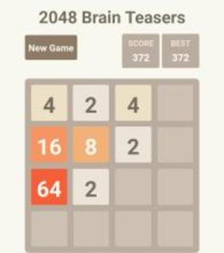2048 Brain Teasers游戏截图3