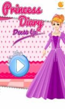 Princess Diary Dress Up游戏截图1