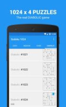 Sudoku 1024 - Super hard游戏截图2
