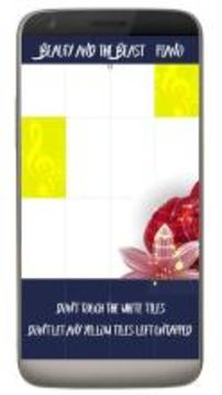 Piano Tap Beauty and The Beast游戏截图3
