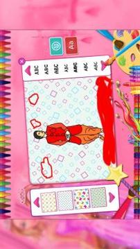 Princess Coloring Book Fun游戏截图3