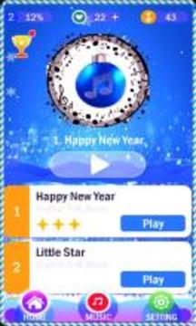 Magic Piano Tiles Christmas Music游戏截图1