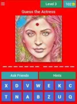 Guess the Bollywood Actress游戏截图3