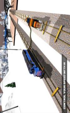 Chained Trains - Impossible Tracks 3D游戏截图2